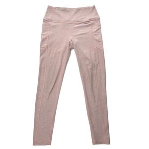 Victoria Secret Leggings Pink Yoga Fitness Leggings With Side Pockets Size S